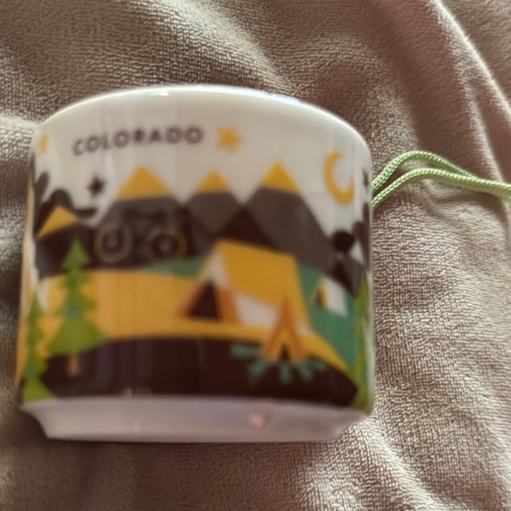 Starbucks Colorado You are Here expresso small Scenic Mug